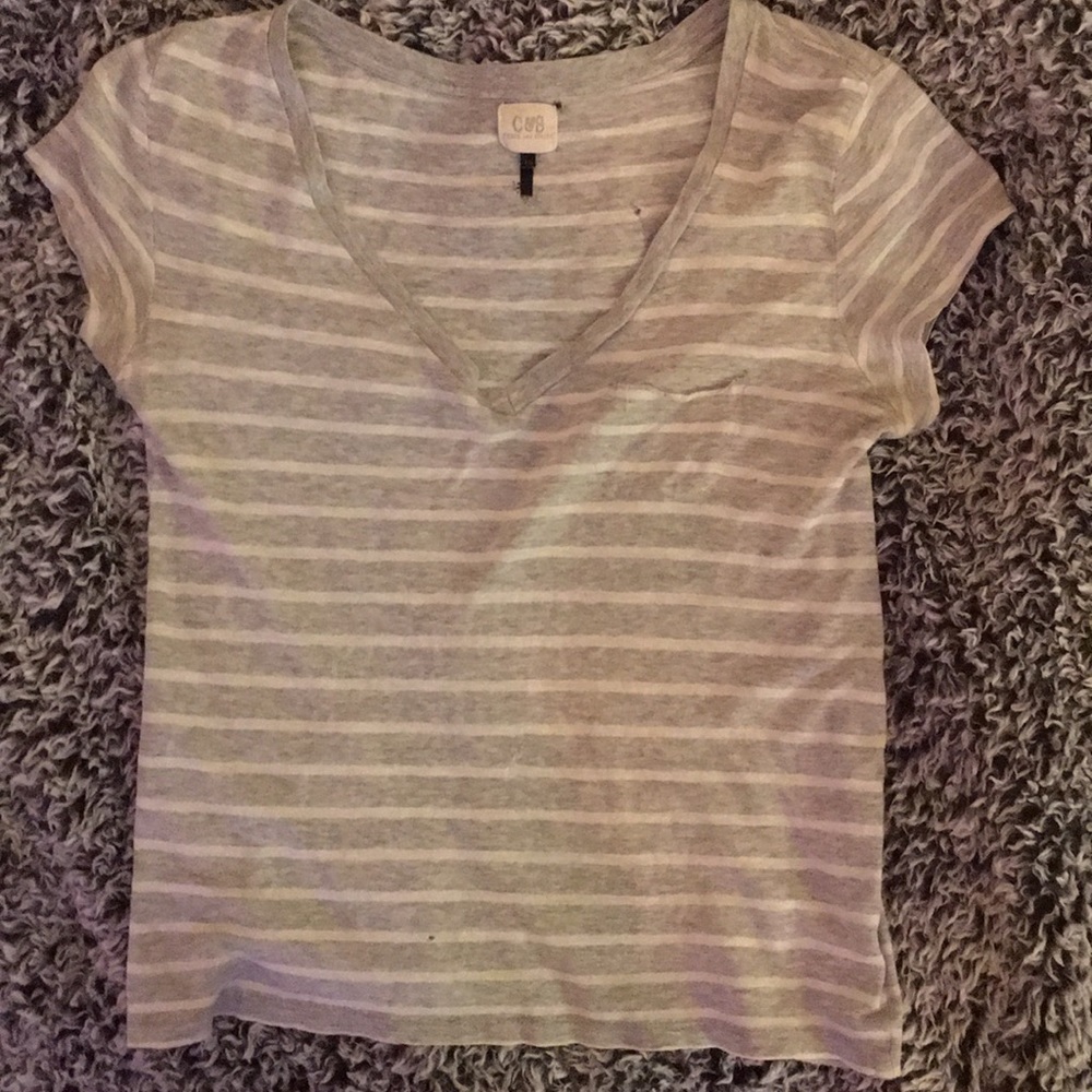 xs striped tee!